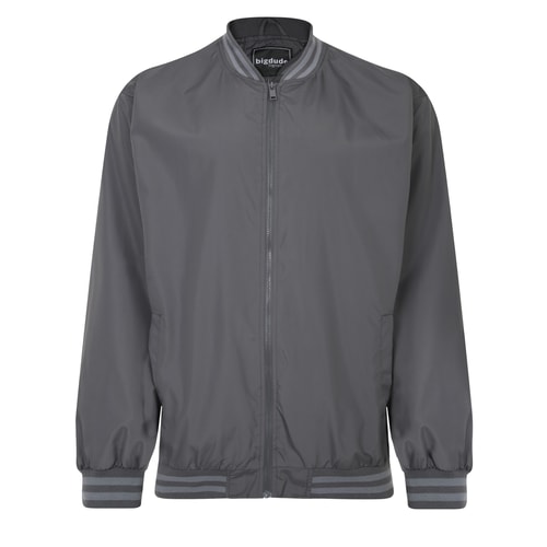 Bigdude Baseball Jacket Charcoal