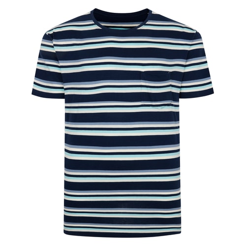 Bigdude Stripe T-Shirt Navy