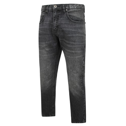 Bigdude Non Stretch Loose Fit Jeans Black Wash 