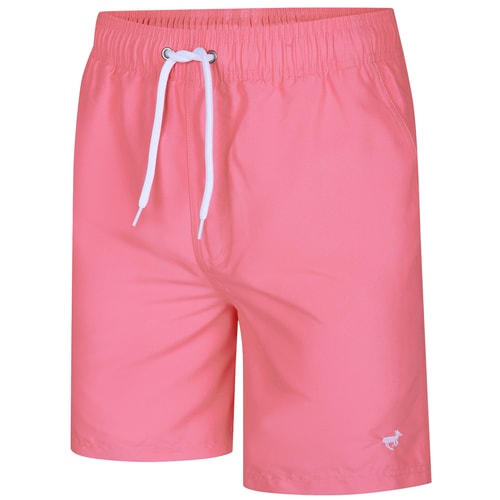 Bigdude Plain Swim Shorts Pink