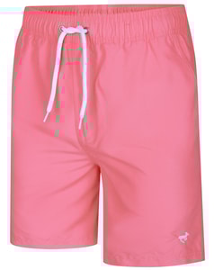 Bigdude Plain Swim Shorts Pink