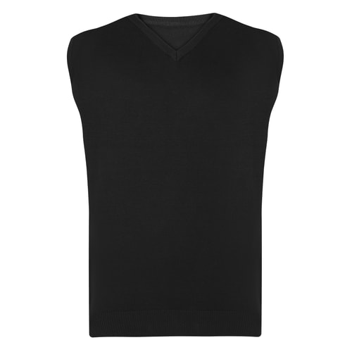 Bigdude Sweater Vest Black