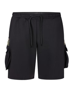 Bigdude Cargo Camo Shorts Black/Khaki Camo
