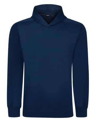 Bigdude Lightweight Jersey Hoody Navy