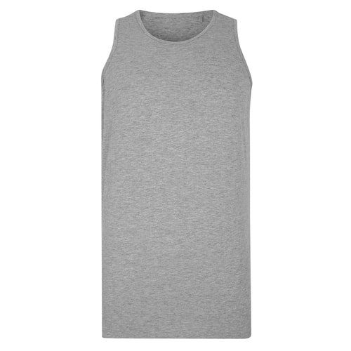 Bigdude Plain Vest Grey