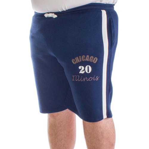 Bigdude Chicago Jogger Shorts Navy