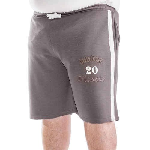 Bigdude Chicago Jogger Shorts Graphite