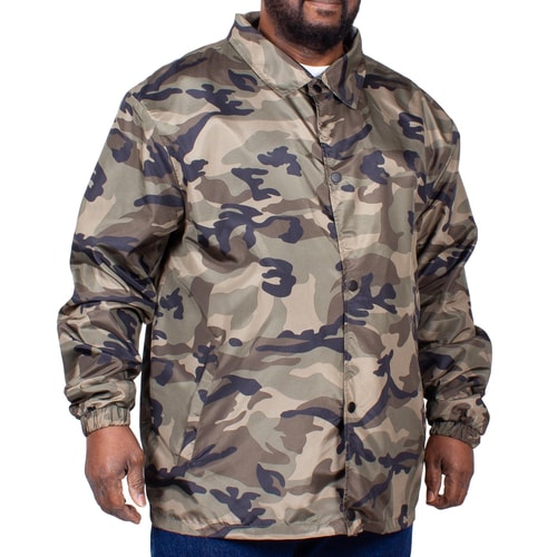 Bigdude Lightweight Camouflage Jacket Khaki
