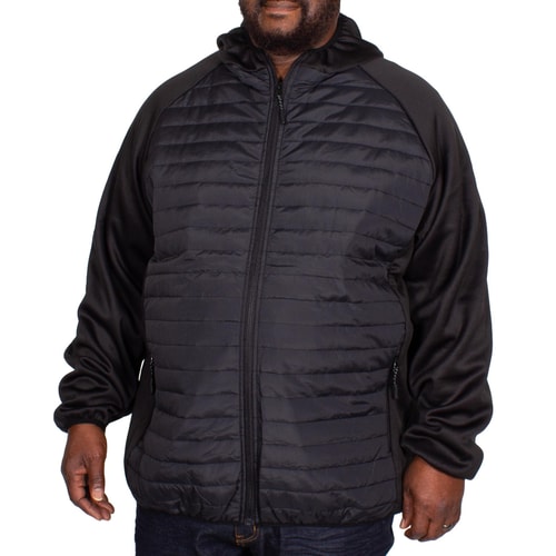 Bigdude Casual Padded Jacket Black