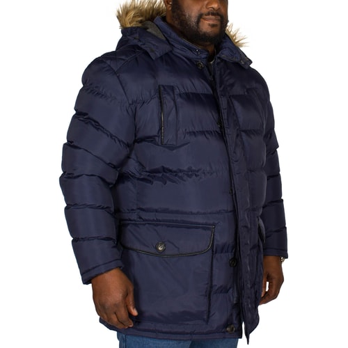 Bigdude Padded Parka Navy