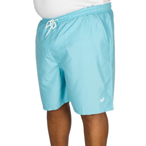 Bigdude Plain Swim Shorts Light Blue