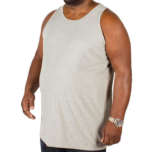 Bigdude Plain Vest Grey