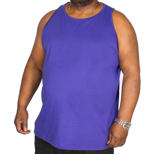 Bigdude Plain Vest Violet