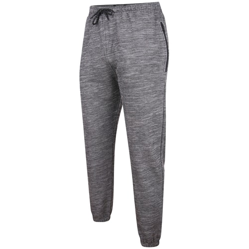 Bigdude Inkjet Marl Joggers Charcoal