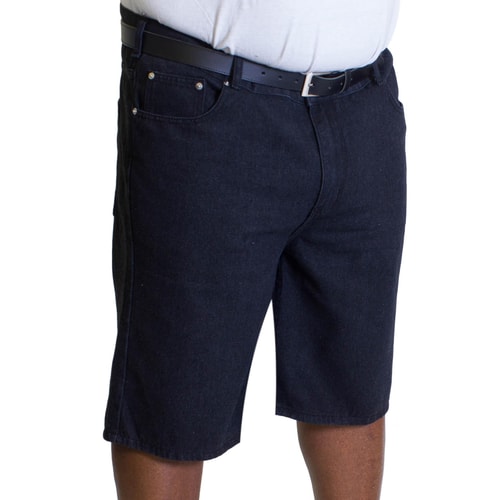 Bigdude Lightweight Denim Shorts Black Wash