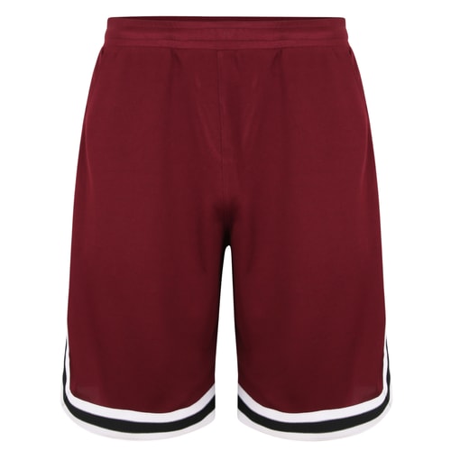 Bigdude Performance Shorts Burgundy