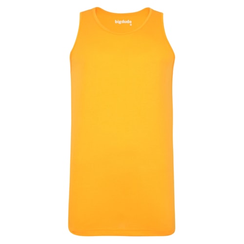 Bigdude Plain Vest Orange