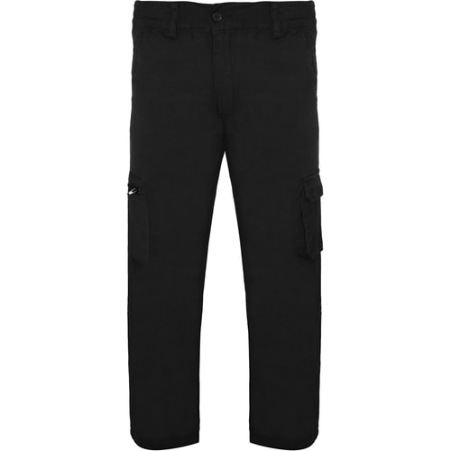 Bigdude Straight Fit Cargo Trousers Black