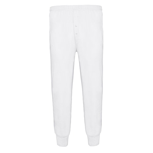 Bigdude Thermal Long Johns White