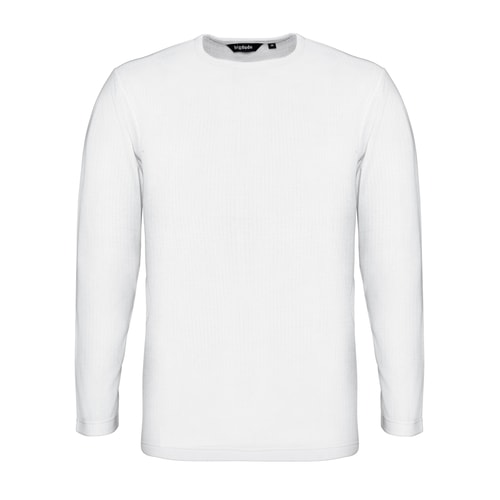 Bigdude Long Sleeve Thermal T-Shirt White