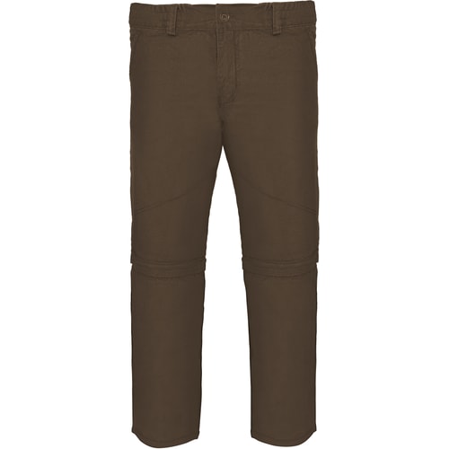 Bigdude Zip Off Walk Pants Khaki