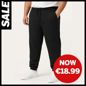 Heavy Weight Joggers now €18.99