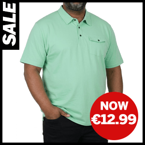 Heavy Jersey Polo Shirt now €12.99