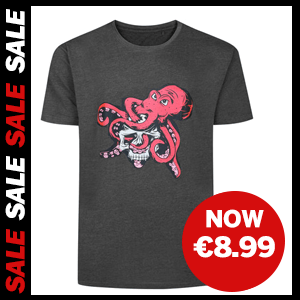 Octopus Print T-Shirt now €8.99