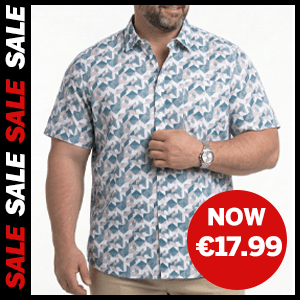 Geometric Short Sleeve Shirt now €17.99
