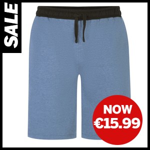 Contrast Sweat Shorts now €15.99
