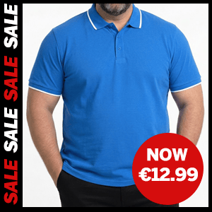  Tipped Polo Shirt now €11.99