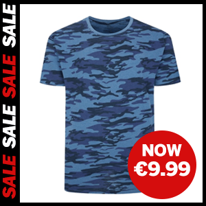 Camo T-Shirt Now €9.99