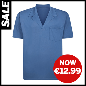 Relaxed Collar Polo Shirt now €12.99