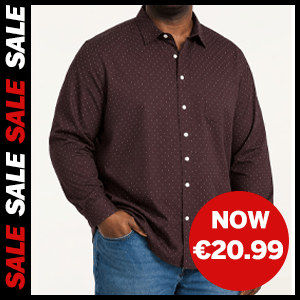 Dots Cotton Long Sleeve Shirt now €20.99