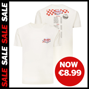 Rockin Diner Back Print T-Shirt now €8.99