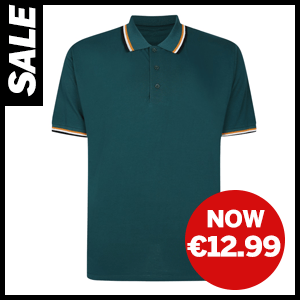 Polo With Contrast Tipping now €12.99