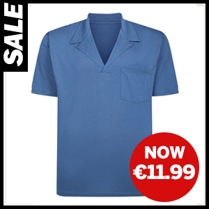 Relaxed Collar Polo Shirt now €11.99