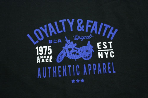 Loyalty and Faith Plain Polo Loyalty and Faith Brand Polo Shirt